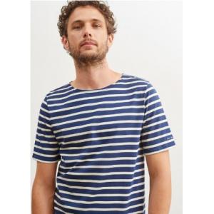 Saint James T-shirt LEVANT MODERN 9863 Size:l  MARINE/ECRU Realizzato in cotone 100%
Manica corta
